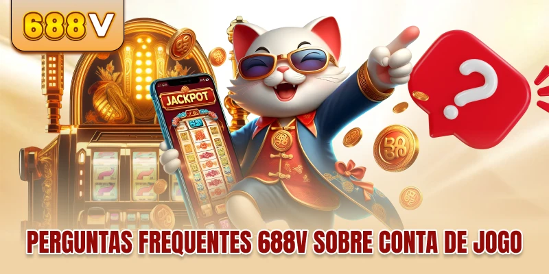 Perguntas frequentes 688v sobre conta de jogo