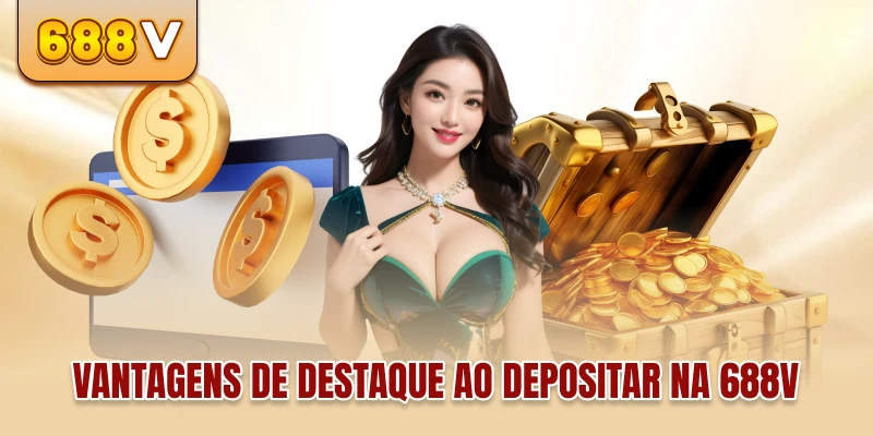 Vantagens de destaque ao depositar na 688v